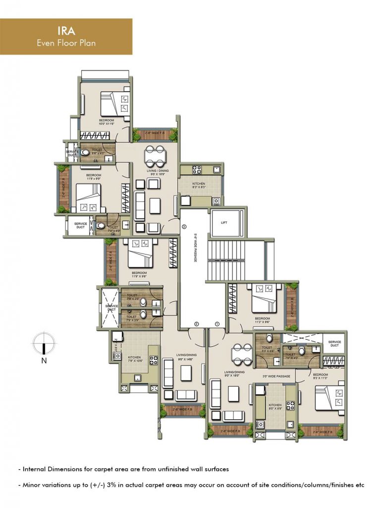 Even Floor Plan - Ira by TCJ Realty